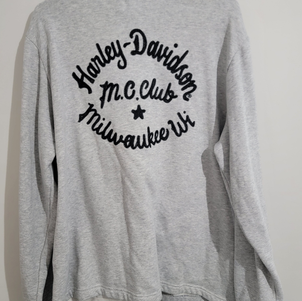 Womens Harley-Davidson Sweatshirt button up 2W